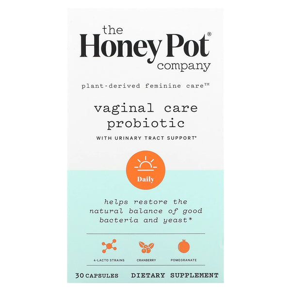 Vaginal Care Probiotic with Urinary Tract Support, 30 Capsules